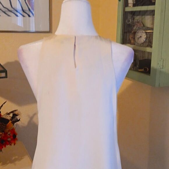 Tibi Colorblock Silk Paillette Front Shift Dress. Y2K. Austin Powerful - Picture 7 of 12